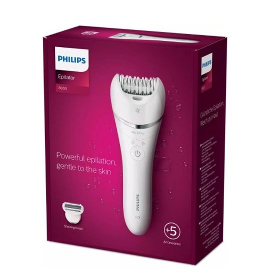 Epilator PHILIPS BRE710/00, za mokro in suho uporabo