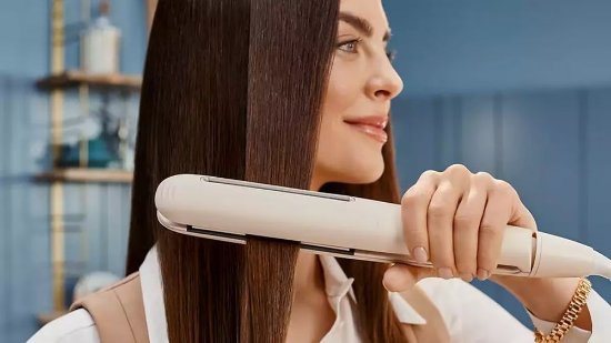 Likalnik za lase PHILIPS BHS838/00, do 230 C, SenseIQ, bež