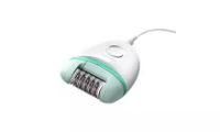 Epilator PHILIPS Satinelle Essential s kablom BRE245/00, belo-zelen