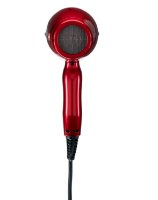 Sušilnik za lase SOLIS SOL 96817, profesionalni, hitro sušenje, 2200W, AC motor, rdeč