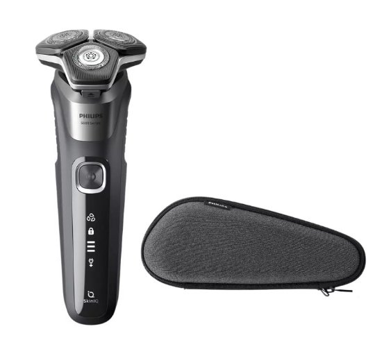 Brivnik PHILIPS S5887/30, za mokro in suho britje, črn