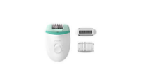 Epilator PHILIPS Satinelle Essential s kablom BRE245/00, belo-zelen