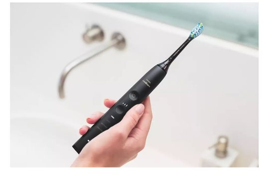 Električna zobna ščetka PHILIPS HX9911/09, sonična, z aplikacijo, črna