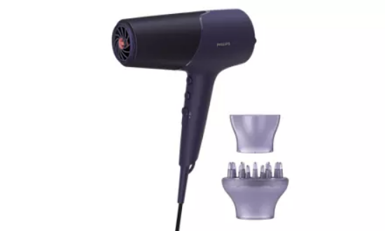 Sušilnik za lase PHILIPS BHD514/00, 2300 W, ThermoShield, vijoličen