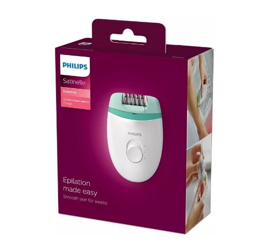 Epilator PHILIPS BRE224/00, kompaktni epilator s kablom