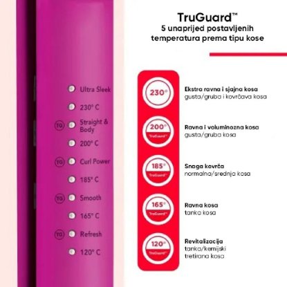 Likalnik za lase REVLON Easy Heat, vijoličen