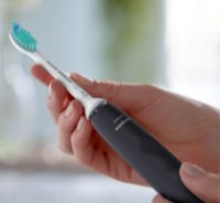 Električna zobna ščetka PHILIPS HX3673/14, sonična, z aplikacijo, črna