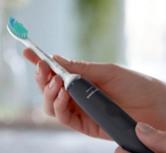 Električna zobna ščetka PHILIPS HX3673/14, sonična, z aplikacijo, črna