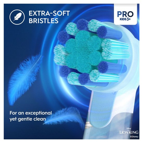 Električna zobna ščetka ORAL-B PRO Kids 3+, Lion King, potovalna torbica