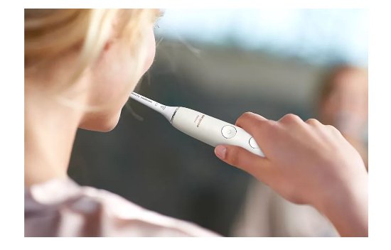 Električna zobna ščetka PHILIPS HX9911/27, sonična, z aplikacijo, bela