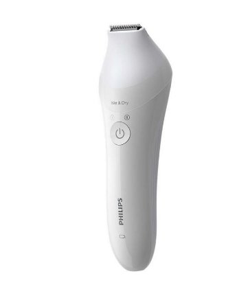 Epilator PHILIPS BRE740/10, za mokro in suho uporabo, + 9 nastavkov