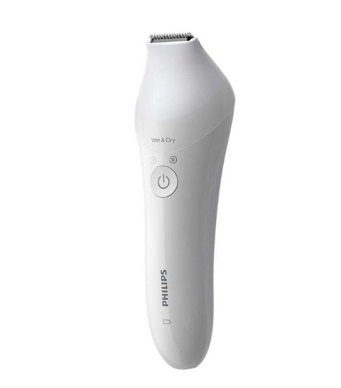 Epilator PHILIPS BRE740/10, za mokro in suho uporabo, + 9 nastavkov