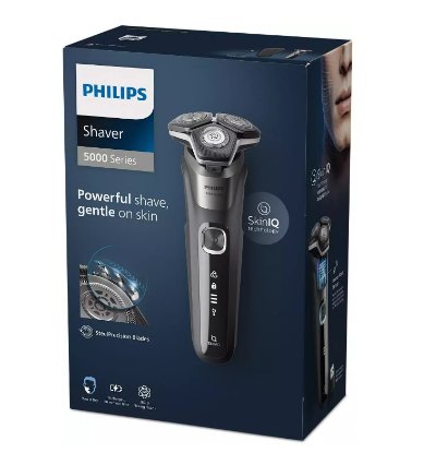 Brivnik PHILIPS S5887/30, za mokro in suho britje, črn