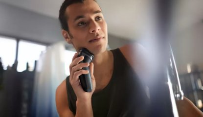 Brivnik PHLIPS S1142/00, brezžična uporaba, siv