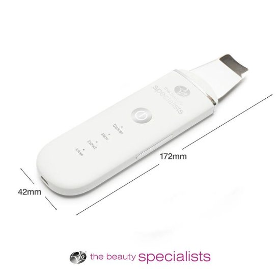 Naprava za nego obraza RIO BEAUTY Ultrasonic Skin Cleanser, Face Lift, bela