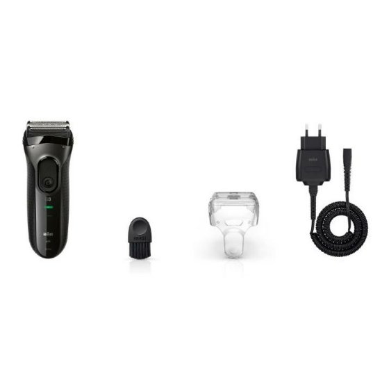 Brivnik BRAUN 3020, črn