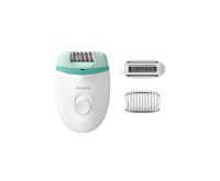 Epilator PHILIPS Satinelle Essential s kablom BRE245/00, belo-zelen