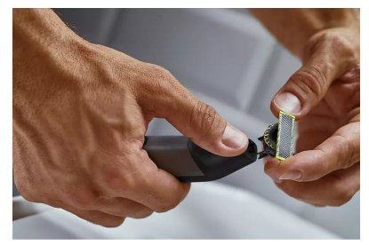 Brivnik PHILIPS QP6651/61 OneBlade Pro 360, obraz+telo, 14 dolžin