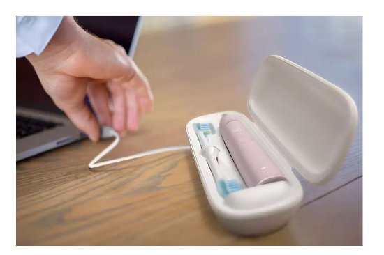 Električna zobna ščetka PHILIPS HX9911/29, sonična, z aplikacijo, rožnata