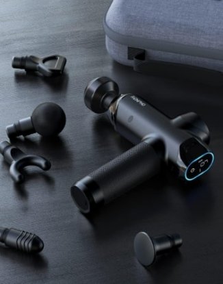 Naprava za masažo RENPHO RENGA-PEU-R-C001-BK, 2500 mAh, črn