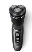Brivnik PHILIPS S3343/13, brezžična uporaba, za mokro in suho britje, črn