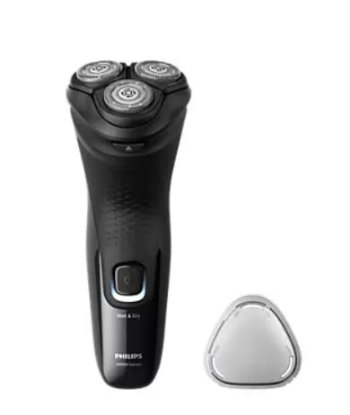 Brivnik PHILIPS X3001/00, brezžična uporaba, za mokro in suho britje, črn