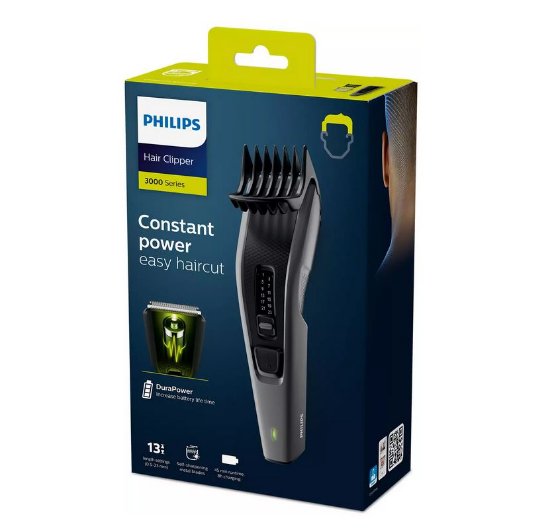 Prirezovalnik PHILIPS HC3525/15, brezžičen, tehnologija DuraPower