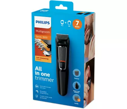 Trimer PHILIPS MG3720/15, 7 v 1, za lase in brado