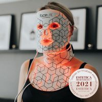 Maska za dekolte RIO BEAUTY Decolite LED Anti-Age, bela