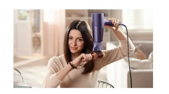 Sušilnik za lase PHILIPS BHD514/00, 2300 W, ThermoShield, vijoličen
