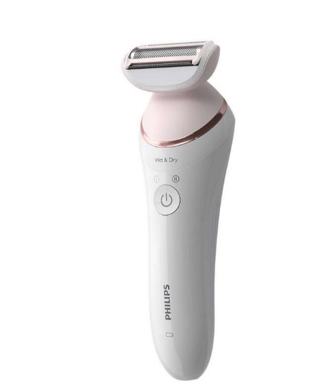 Epilator PHILIPS BRE740/10, za mokro in suho uporabo, + 9 nastavkov
