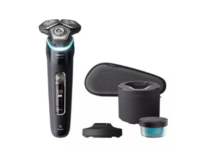 Brivnik PHILIPS S9976/55, za mokro in suho britje, črn