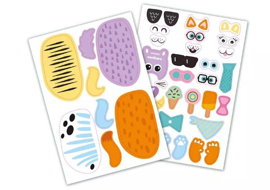 Električna zobna ščetka PHILIPS HX3603/01, sonična, za otroke, bela