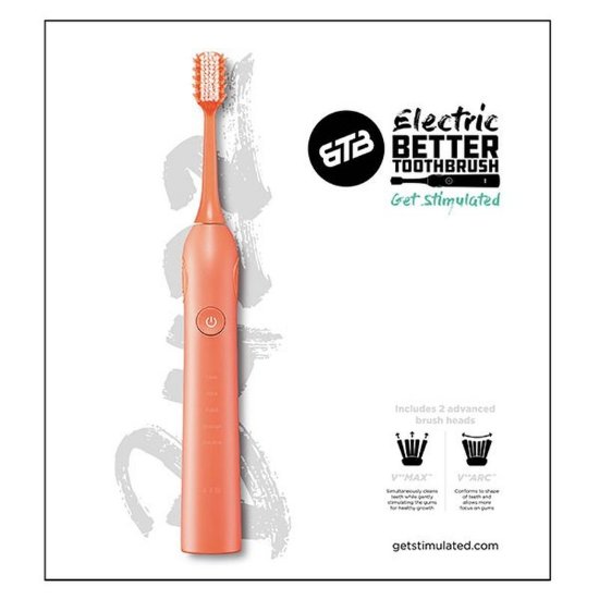 Električna zobna ščetka BETTERTOOTHBRUSH 943290, coral