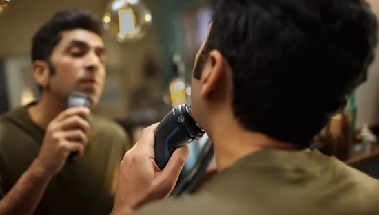 Brivnik PHILIPS S3144/00, brezžična uporaba, za mokro in suho britje, črn