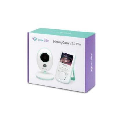 Otroški monitor TRUELIFE NannyCam V24 Pro, zaslon 2.4", avdio in video, do 300m