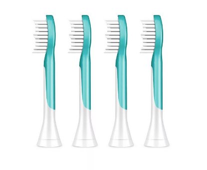 Nadomestne glave zobne ščetke PHILIPS HX6044/33, Philips Sonicare For Kids, 4 kosi