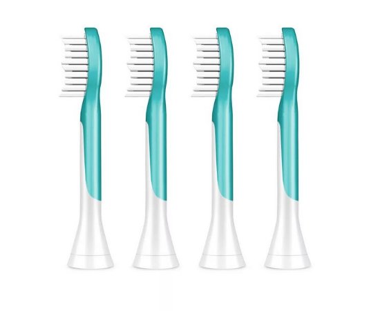 Nadomestne glave zobne ščetke PHILIPS HX6044/33, Philips Sonicare For Kids, 4 kosi