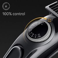 Prirezovalnik/škarje BRAUN BT3420, 4 nastavki, lase, brada, črn