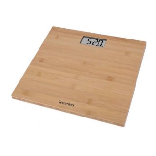 Osebna tehtnica TERRAILLON Bamboo, digitalna, 150 kg, bambus
