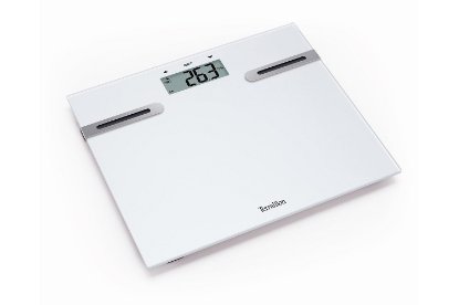 Osebna tehtnica TERRAILLON Tracker, meri BF, do 150kg, bela