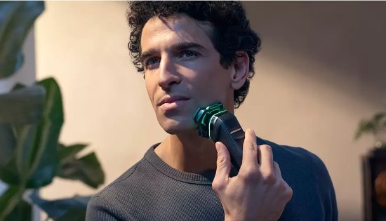 Brivnik PHILIPS S9976/55, za mokro in suho britje, črn