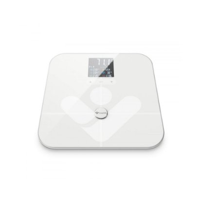 Pametna tehtnica TRUELIFE FitScale W7 BT, do 180kg, bela