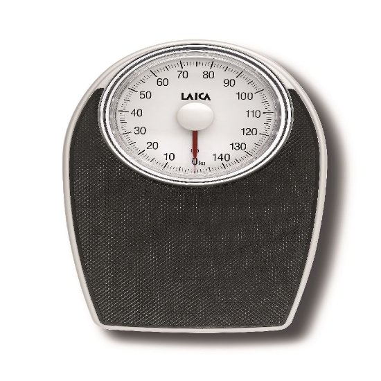 Osebna tehtnica LAICA PS2024, mehanska, 150 kg, črno-bela