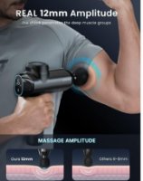 Naprava za masažo RENPHO RENGA-PEU-R-C001-BK, 2500 mAh, črn