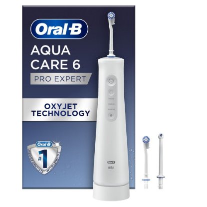 Ustna prha ORAL-B Aqua Care 6 Pro Expert, bela