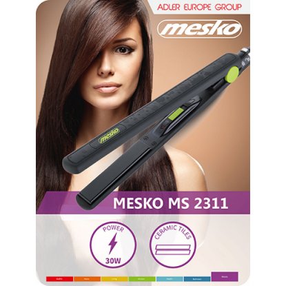 Likalnik za lase MESKO MS2311, 30 W, črn