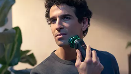 Brivnik PHILIPS S9974/35, za mokro in suho britje, siv