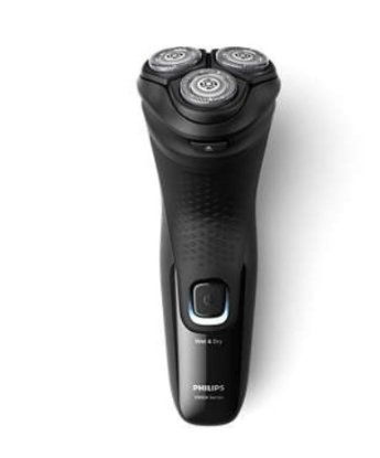 Brivnik PHILIPS X3001/00, brezžična uporaba, za mokro in suho britje, črn