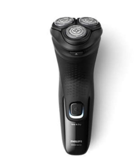 Brivnik PHILIPS X3001/00, brezžična uporaba, za mokro in suho britje, črn